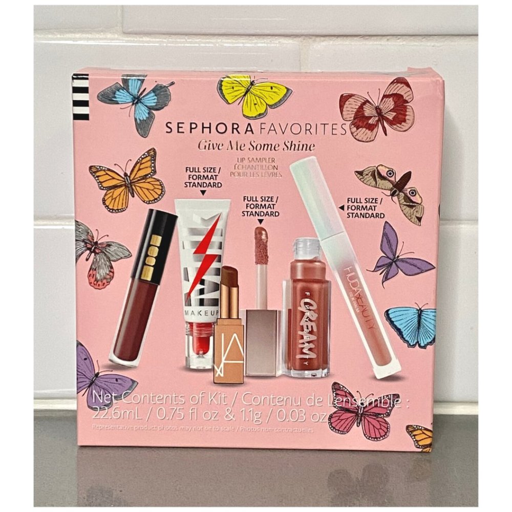 Sephora Give Me Some Shine Lip Gloss + Plumper Set